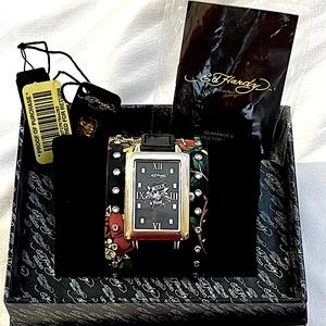 Ed Hardy Watch Temptress Black🥀